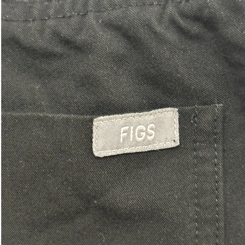 Figs Technical Collection Zamorra Jogger Scrub Pants Black Mens Medium